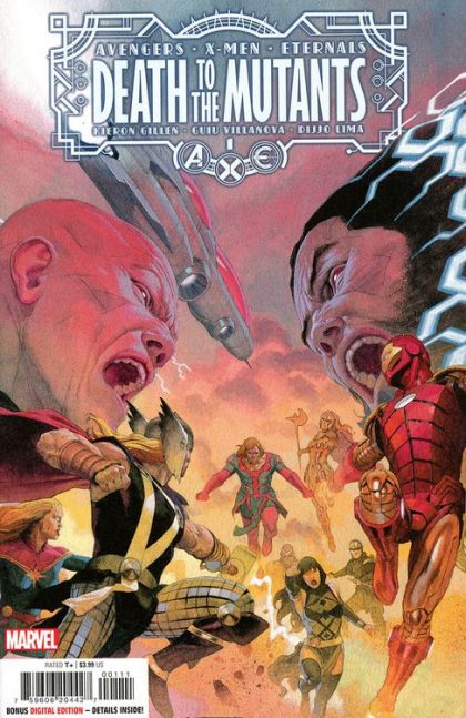 A.X.E.: Death to The Mutants A.X.E.: Judgment Day  |  Issue#1A | Year:2022 | Series:  | Pub: Marvel Comics | Esad Ribić Regular Cover