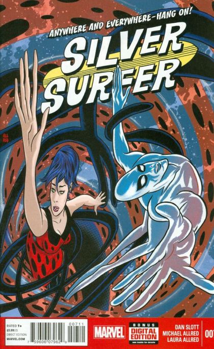 Silver Surfer, Vol. 7 We Are Sailors On An Endless Sea Of Night |  Issue#7 | Year:2014 | Series: Silver Surfer |