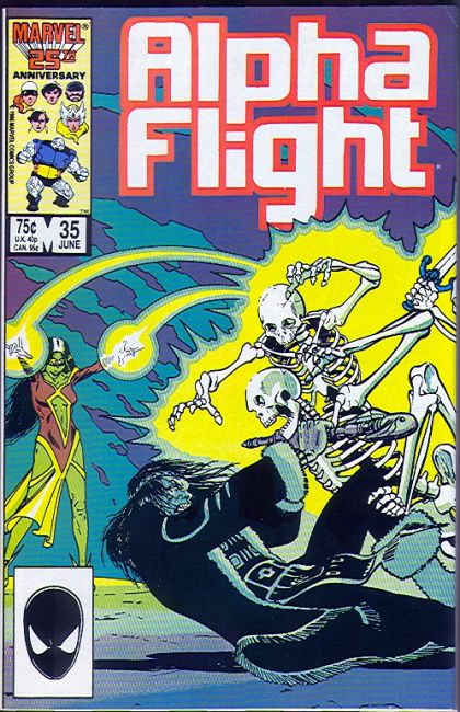 Alpha Flight, Vol. 1 The Child Is Father To The Man |  Issue#35A | Year:1986 | Series: Alpha Flight |