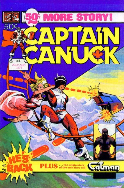 Captain Canuck Behind The Mask |  Issue#4A | Year:1979 | Series:  | Pub: CKR Productions