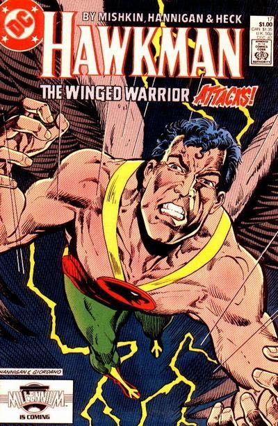 Hawkman, Vol. 2 Day of Wrath |  Issue#17A | Year:1987 | Series: Hawkman |