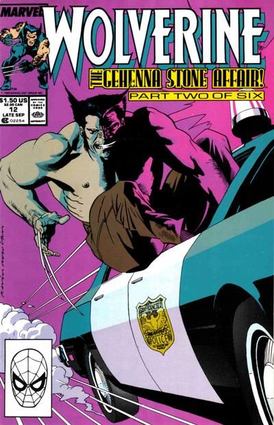 Wolverine, Vol. 2 The Gehenna Stone Affair, Part 2 |  Issue#12A | Year:1989 | Series: Wolverine |