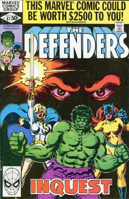 The Defenders, Vol. 1 Inquest |  Issue#87A | Year:1980 | Series: Defenders | Pub: Marvel Comics