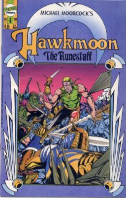 Hawkmoon: The Runestaff The Runestaff Part 4 |  Issue#4 | Year:1988 | Series:  | Pub: First Comics