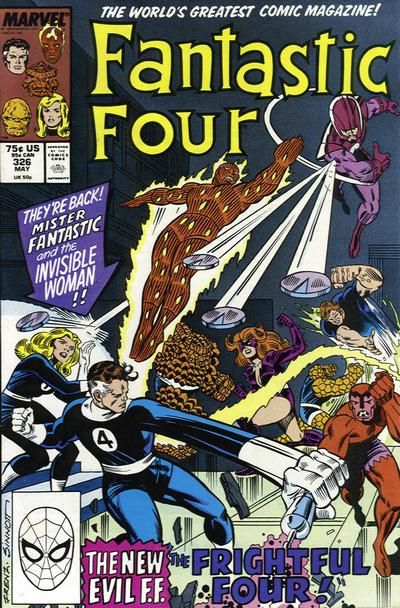 Fantastic Four, Vol. 1 The Illusion |  Issue#326A | Year:1989 | Series: Fantastic Four |