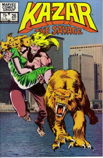 Ka-Zar, Vol. 3 Escape From New York! |  Issue#26 | Year:1983 | Series: Ka-Zar |