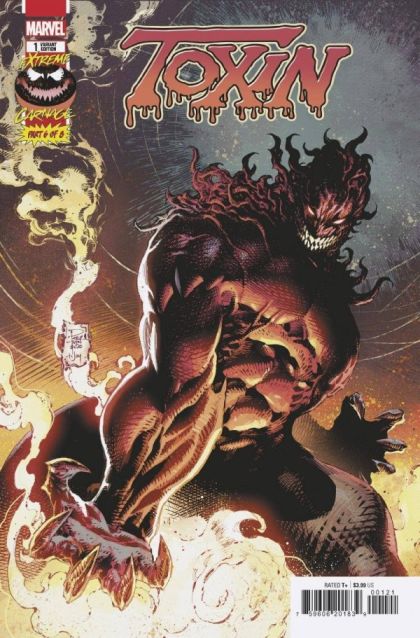 Extreme Carnage: Toxin  |  Issue#1B | Year:2021 | Series:  | Pub: Marvel Comics | Philip Tan Variant