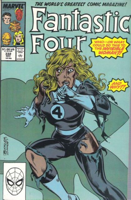 Fantastic Four, Vol. 1 Love's Labour Lost! |  Issue#332A | Year:1988 | Series: Fantastic Four |