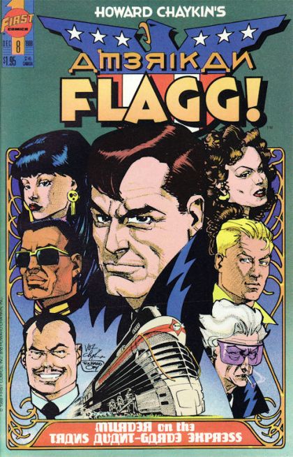 American Flagg!, Vol. 2 Red Highlights and Permanent Waves, Conclusion |  Issue#8 | Year:1988 | Series:  | Pub: First Comics