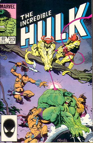 The Incredible Hulk, Vol. 1 Hook, Line & Sinker! |  Issue#313A | Year:1985 | Series: Hulk | Pub: Marvel Comics |