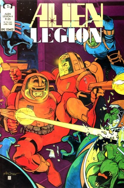 Alien Legion, Vol. 2 The Lucky and the Dead |  Issue#4 | Year:1988 | Series:  |