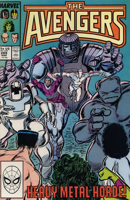 The Avengers, Vol. 1 The Cube Root! |  Issue#289A | Year:1987 | Series: Avengers |