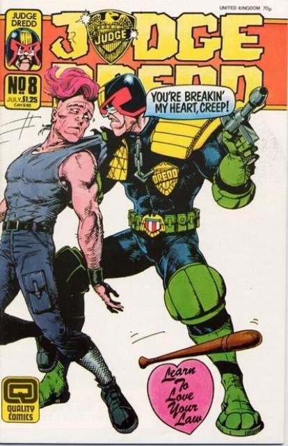 Judge Dredd, Vol. 2  |  Issue#8 | Year:1987 | Series:  | Pub: Quality Comics