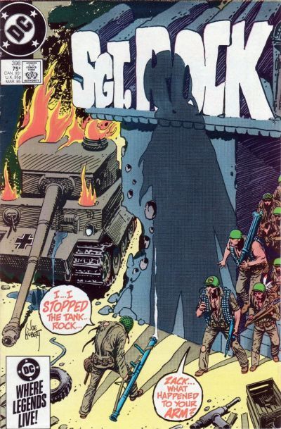 Sgt. Rock, Vol. 1 I Can't See; Zack's War; Flying Guns; War Wit |  Issue#398A | Year:1985 | Series:  |