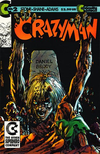 Crazyman, Vol. 1 Buried Alive! |  Issue#2 | Year:1992 | Series: Crazyman | Pub: Continuity Comics