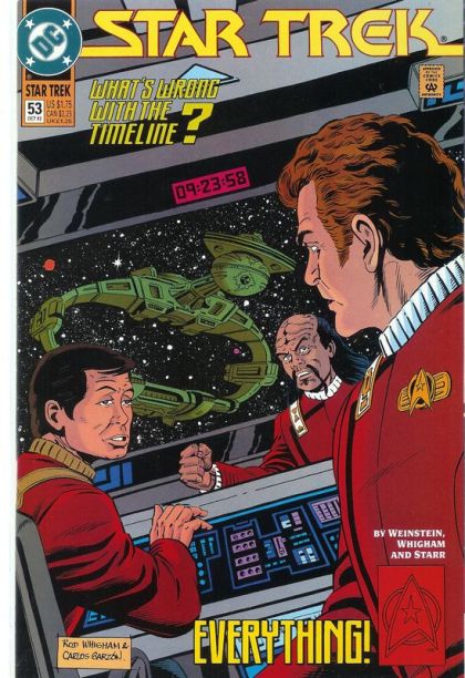 Star Trek, Vol. 2 Time Crime, pt 1 |  Issue#53A | Year:1993 | Series: Star Trek |