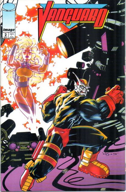 Vanguard Meanwhile, Out In Space... |  Issue#2 | Year:1993 | Series:  | Pub: Image Comics