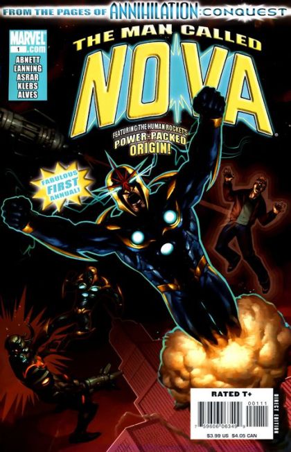 Nova, Vol. 4 Annual Annihilation: Conquest  |  Issue#1 | Year:2008 | Series: Nova |  Nic Klein Regular