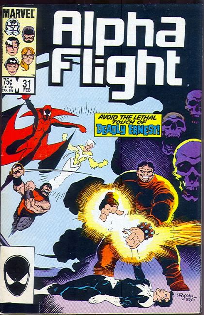 Alpha Flight, Vol. 1 The Grateful Dead! |  Issue#31A | Year:1986 | Series: Alpha Flight |