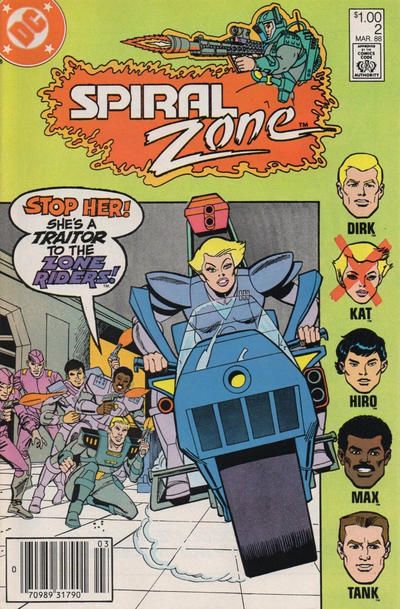 Spiral Zone Deadly Masquerade! |  Issue#2B | Year:1988 | Series:  |