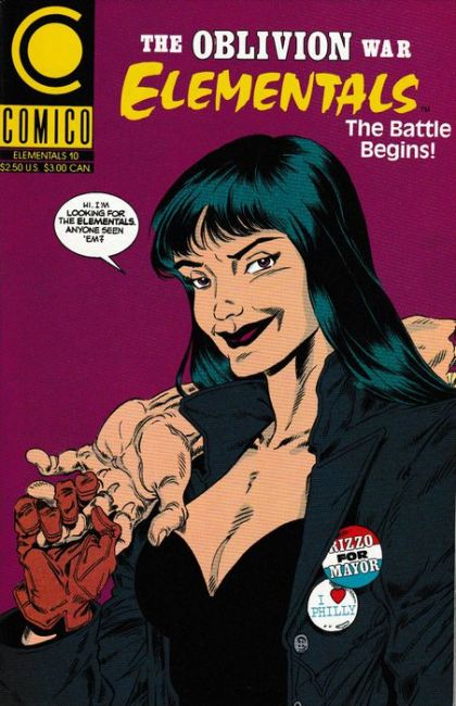 Elementals, Vol. 2 Out of the Silent Planet |  Issue#10 | Year:1989 | Series: Elementals | Pub: Comico