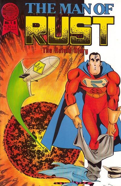 Man of Rust Rustic Beginnings |  Issue#1B | Year:1986 | Series:  | Pub: Blackthorne Publishing