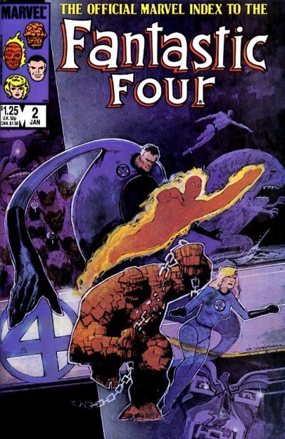 Official Marvel Index to the Fantastic Four Indexes Fantastic Four, Vol. 1 #16-30, Annual #1 |  Issue#2 | Year:1986 | Series: Fantastic Four |