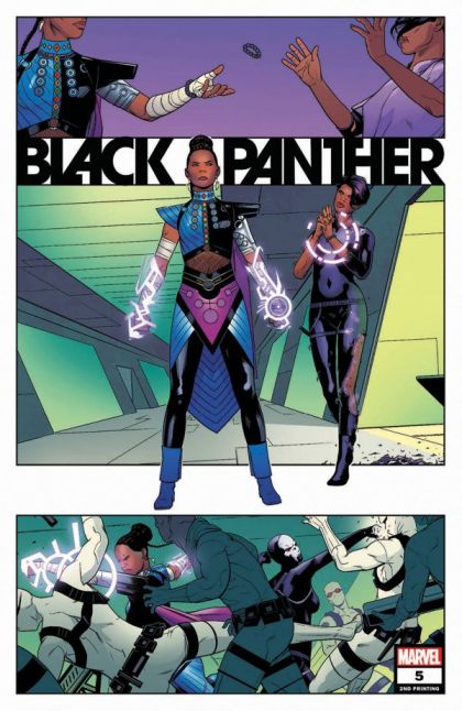 Black Panther, Vol. 8 The Long Shadow, Book Five |  Issue#5D | Year:2022 | Series: Black Panther | Pub: Marvel Comics | 2nd Printing Juann Cabal Variant Cover