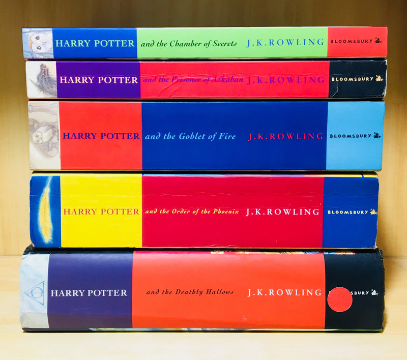 Harry Potter | First Edition Covers | Condition: Used Good | Pack of 5