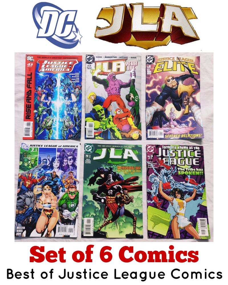 JLA Justice League of America Comics | Set of 6 Comics | DC Comics