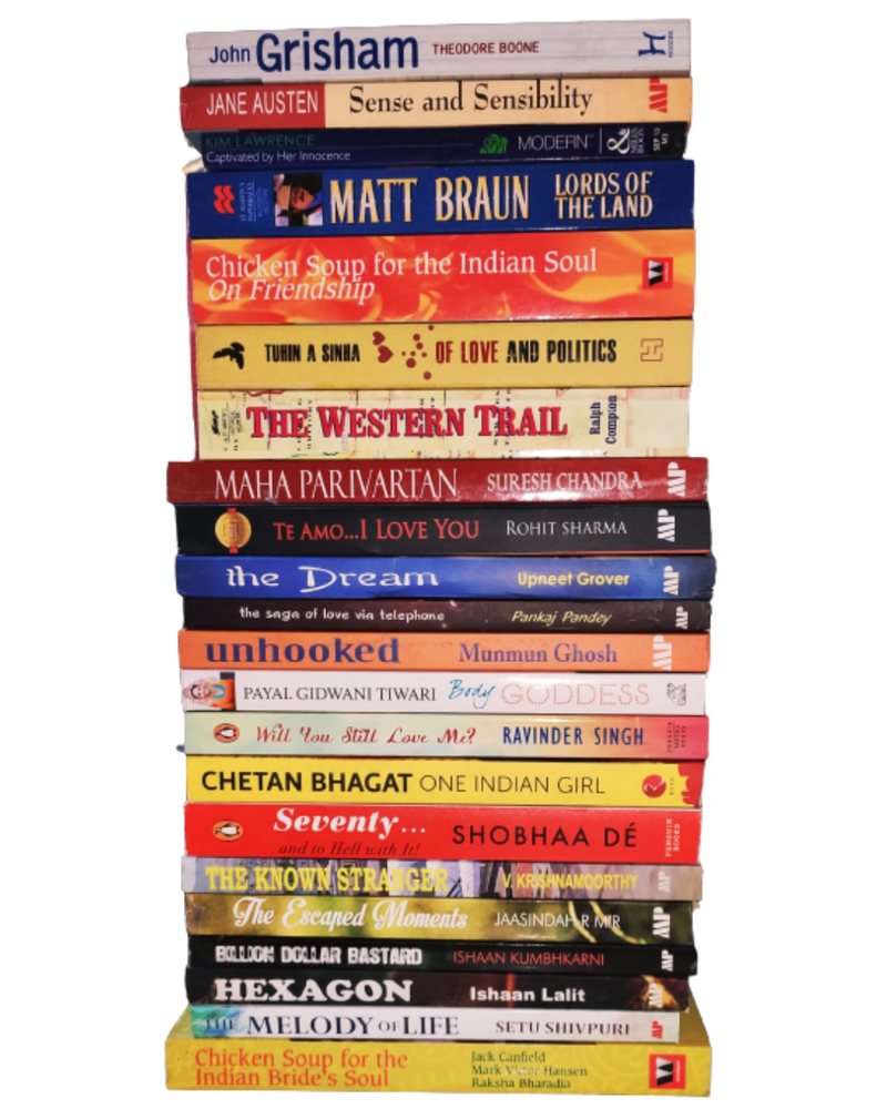 Lot of 20 Bestselling Books | Condition: New | Set of 20 Books | FREE 15 Bookmarks | FREE Delivery